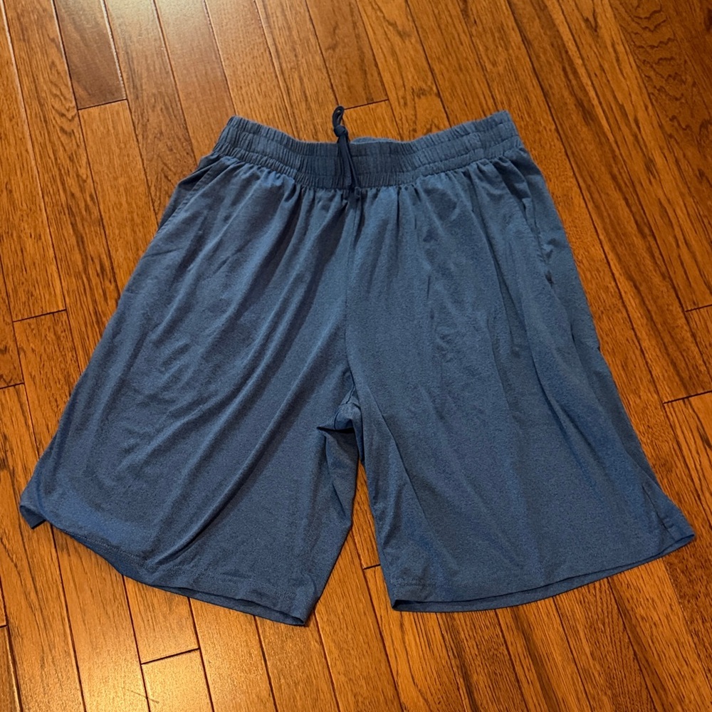 Men's Blue Athletic Shorts